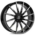 Skill Wheels SV179 10x24 6x139,7 ET30 78,1 чёрный + полированные спицы